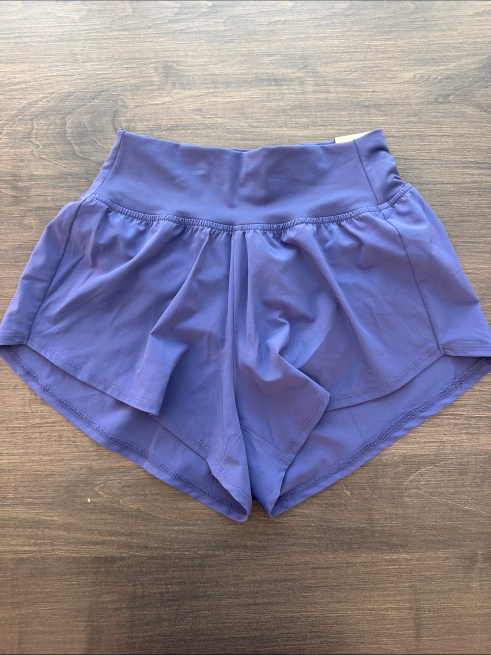 DSG Purple Flared High-Rise Athletic Shorts - NWT